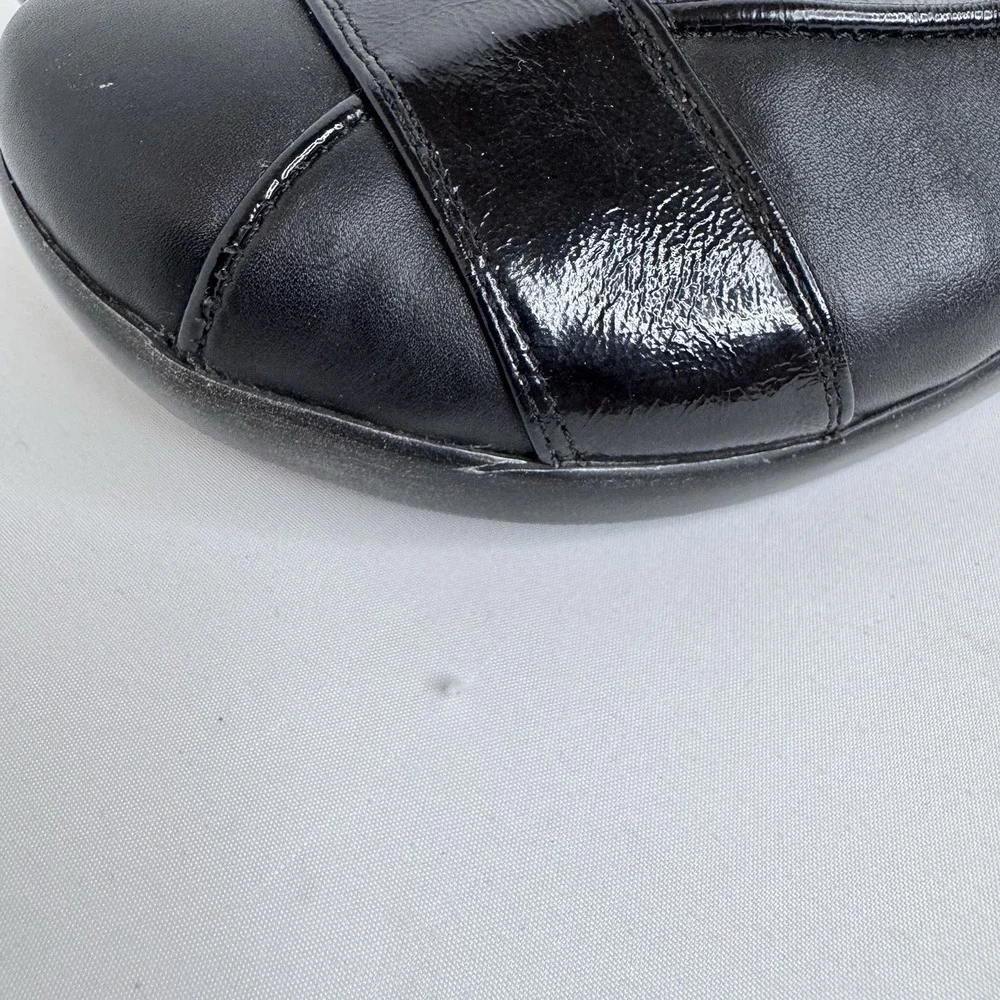 Naot Shoes Womens 38 Casual Slip On‎ Loafers Comfort Black Leather US 7 Flats